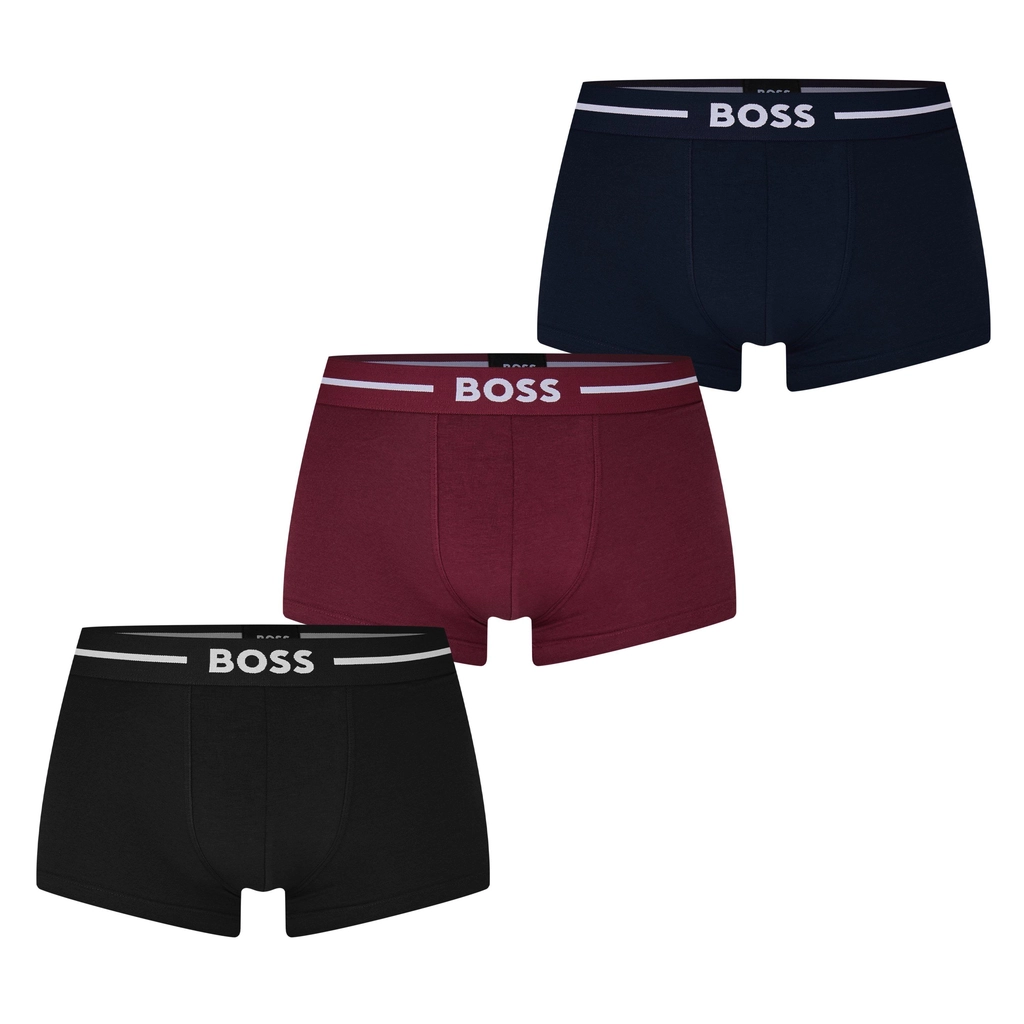 Hugo Boss Trunk 3P Bold 10260694 01 Mens - Open Misc